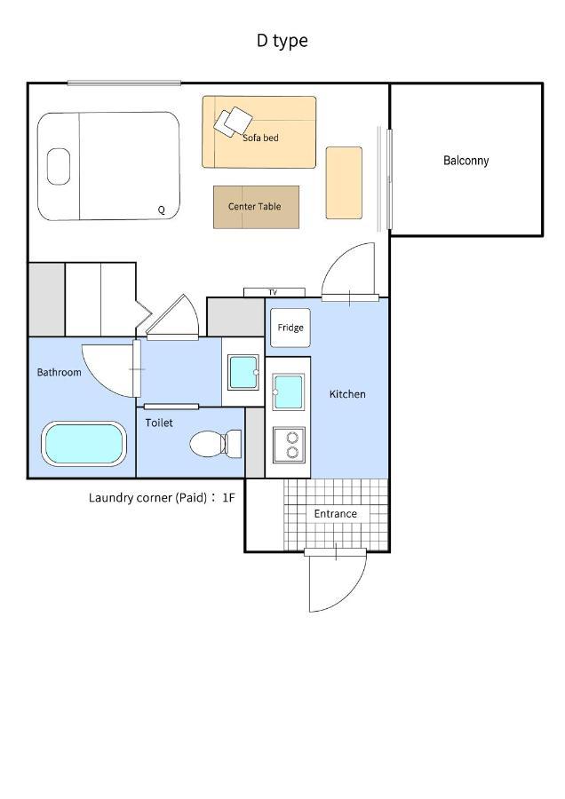 ReLA Higashimatsudo Lejlighedshotel Eksteriør billede